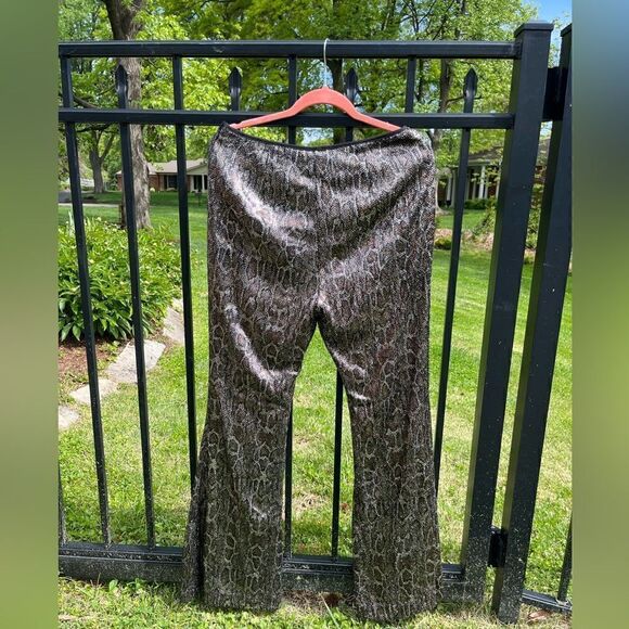Anthropologie Sequin Snake Joni Pants NWT - Picture 12 of 12